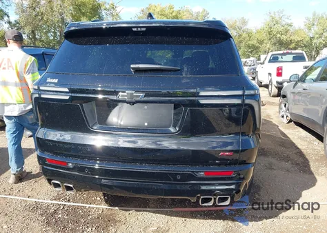 2025 Chevrolet Traverse Awd Rs из США, поврежденный, VIN 1GNEVLRS0SJ272582